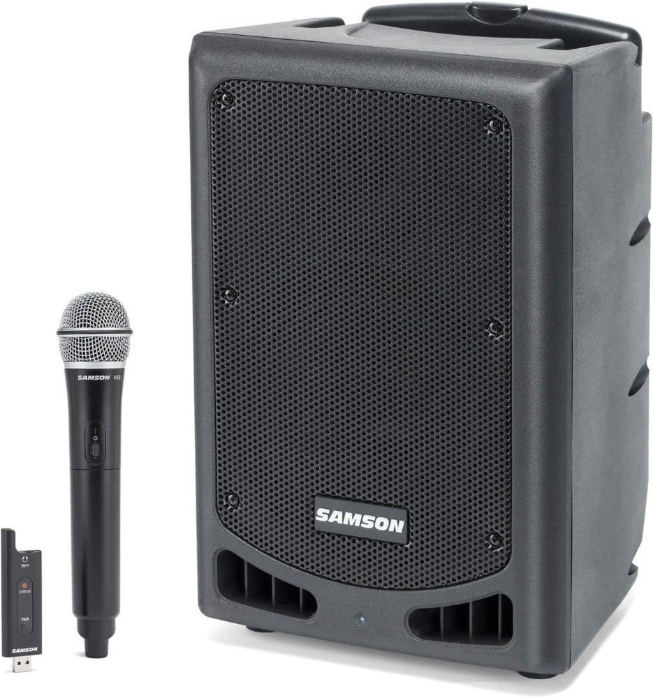 Samson Expedition XP208W Portable PA System, Gray with Bluetooth - Open Box