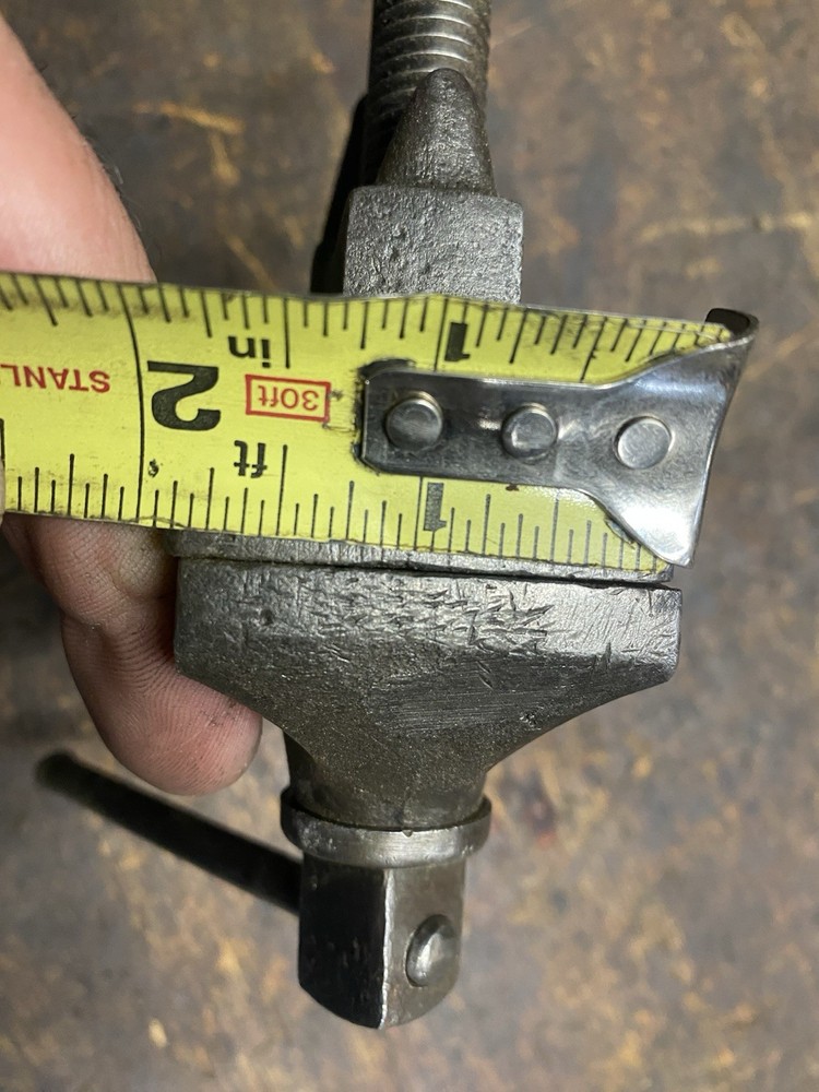 Vintage Clamp On Bench Vise