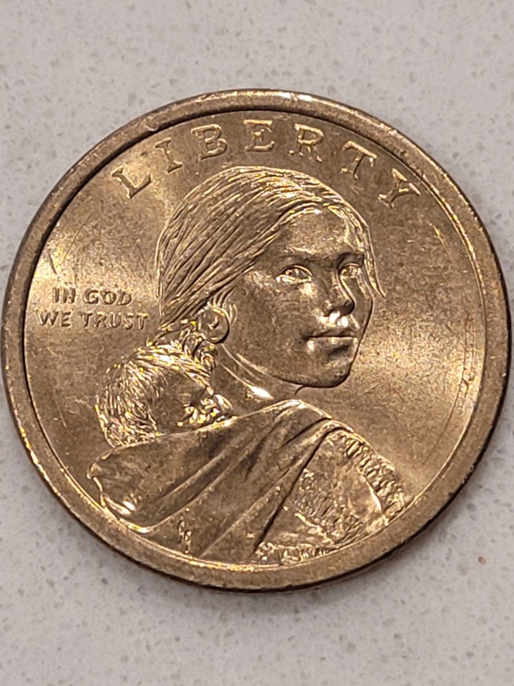 2010p Sacagawea One Dollar/Error