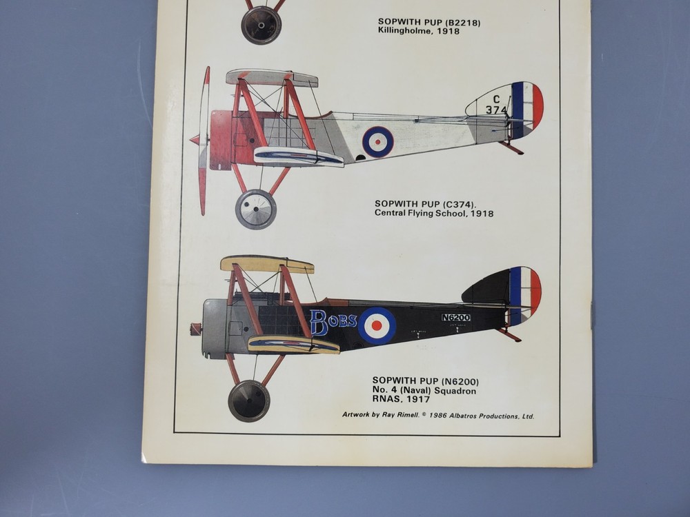 Windsock Datafiles # 2 Sopwith Pup By J. M. Bruce