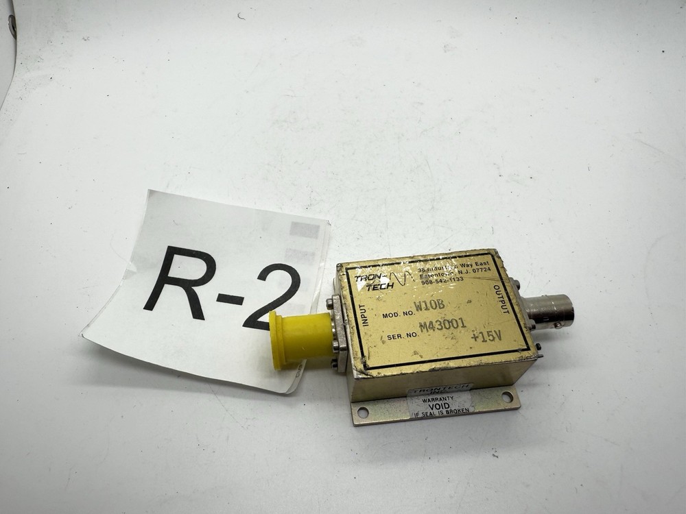 Tron-Tech W10B RF Amplifier +15V | Precision BNC Input | High Quality Microwave