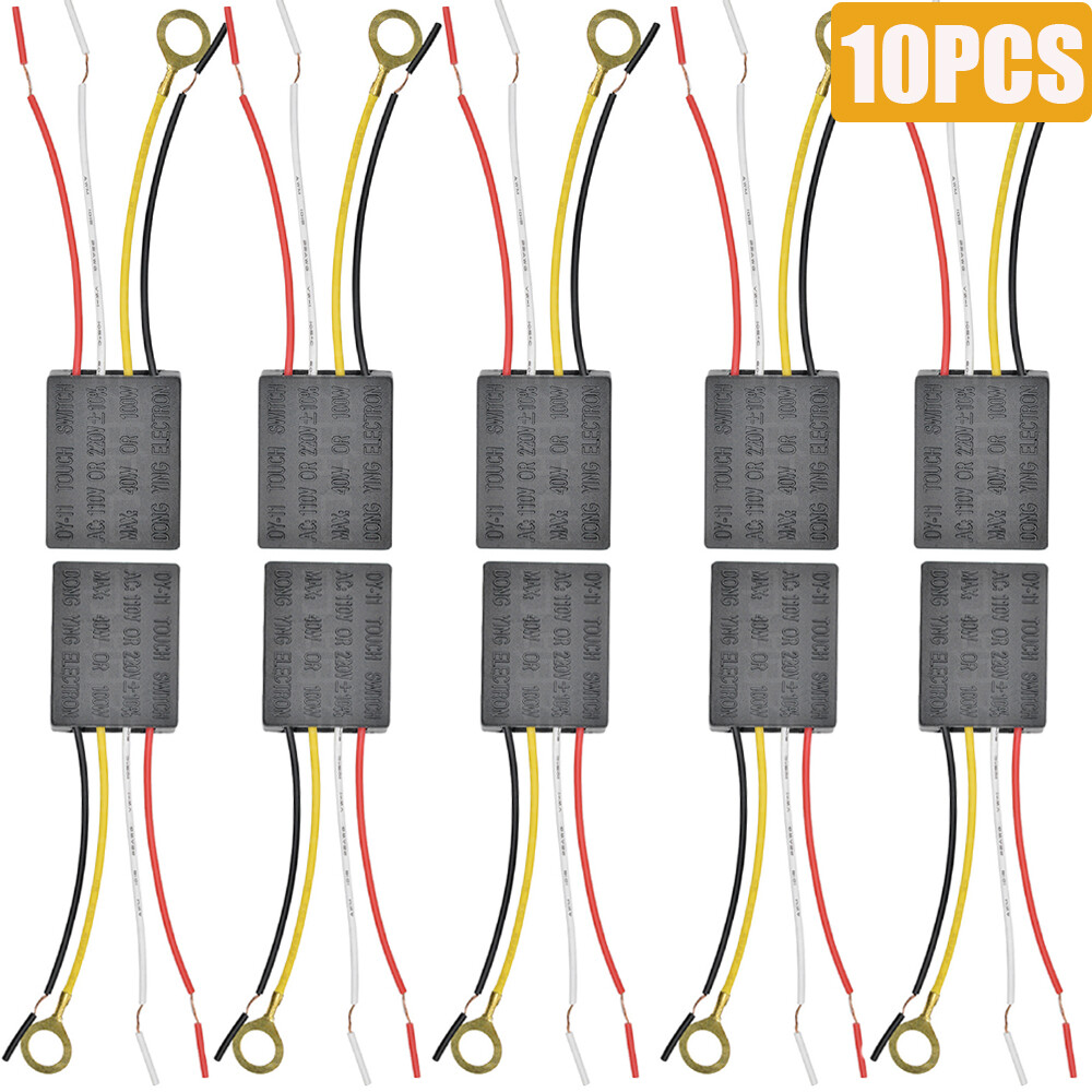10 X 220V 3 Way Touch Sensor Switch Desk light Parts Touch Control Sensor Dimmer