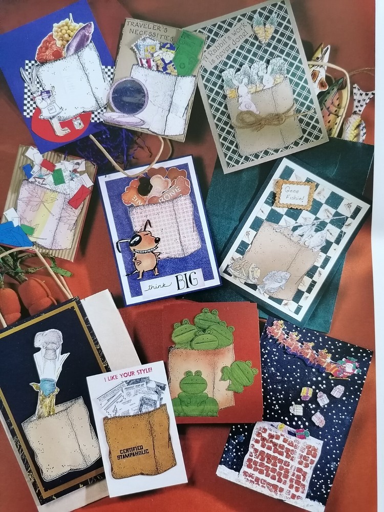THE STAMPERS' SAMPLER CATCH UP ISSUE VOLUME III, More than 320 Samples