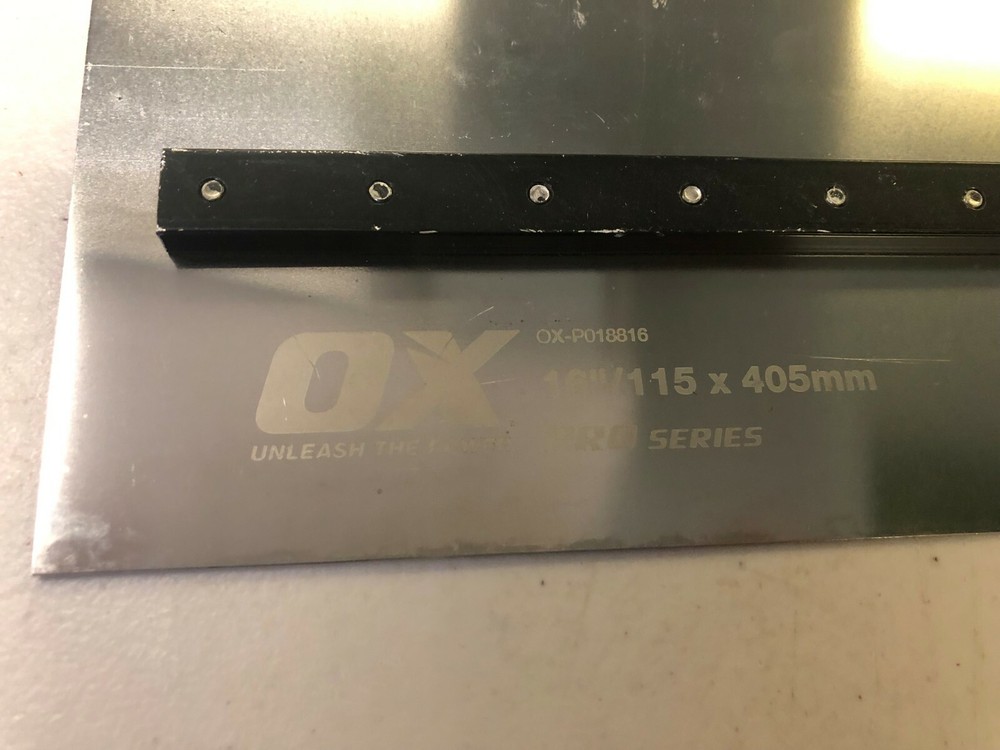 OX Tools Pro Cement Square Finishing Trowel 2 Piece Set