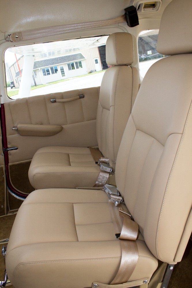 Cessna 177 Cardinal complete custom leather interior