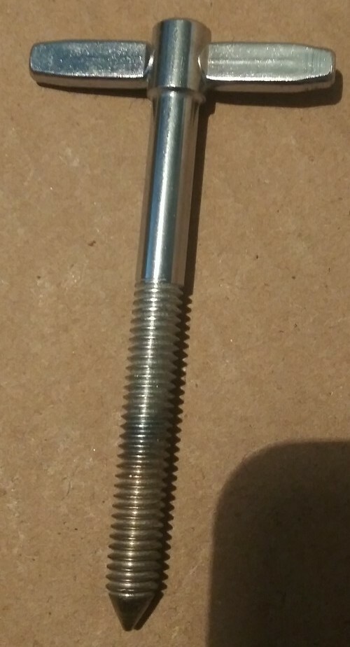 Vintage Rogers Drum Part Threaded T Rod