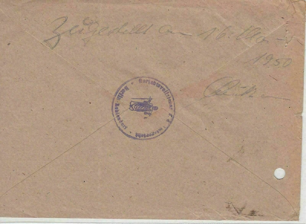 German Postal History Stamps Cover Ref: R4598