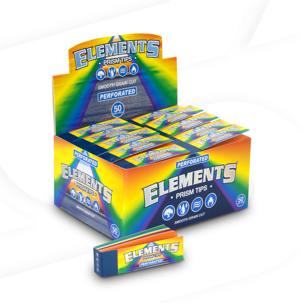 Elements Perforated Prism Tips - Full box