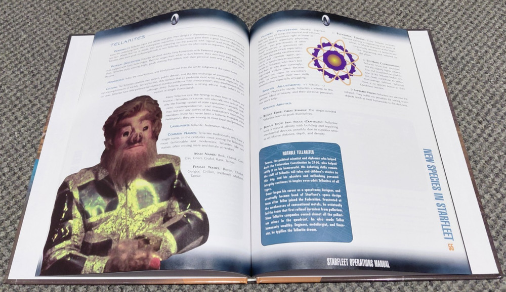 Star Trek Roleplaying Game - Starfleet Operations Manual - Decipher RPG