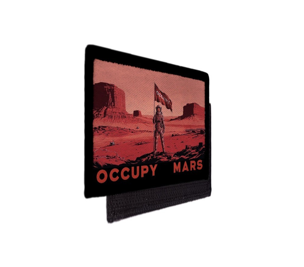 Occupy Moon Nasa Artemis Space Exploration Patch Tactical Hook Morale [sub]