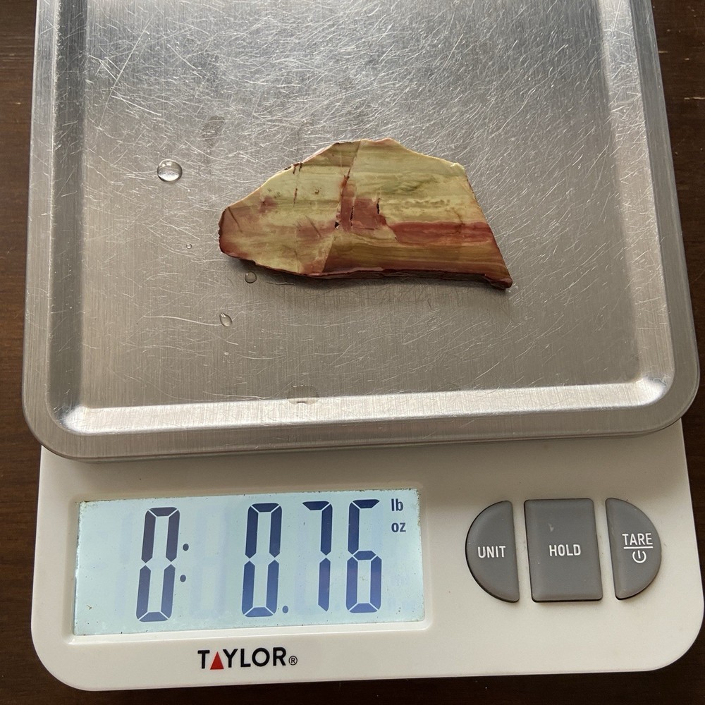 Red/Green Morrisonite Jasper Rough Slab