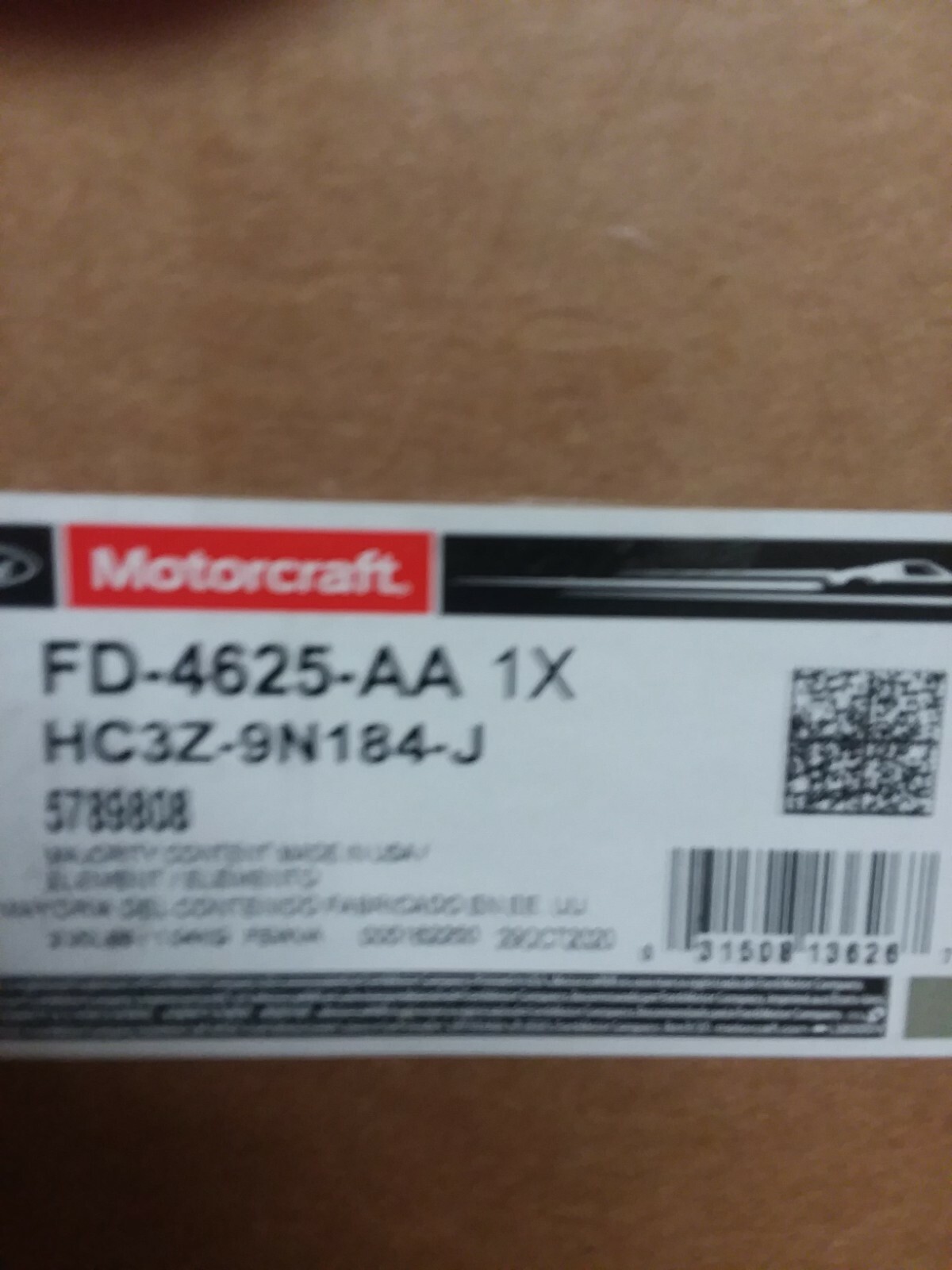 New FD4625AA Motorcraft Ford F250 F350 6.7 Diesel Fuel Filter OE FD4625 FD4641