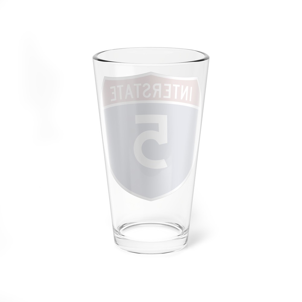 Interstate 5 (U.S. Highways) Pint Glass 16oz
