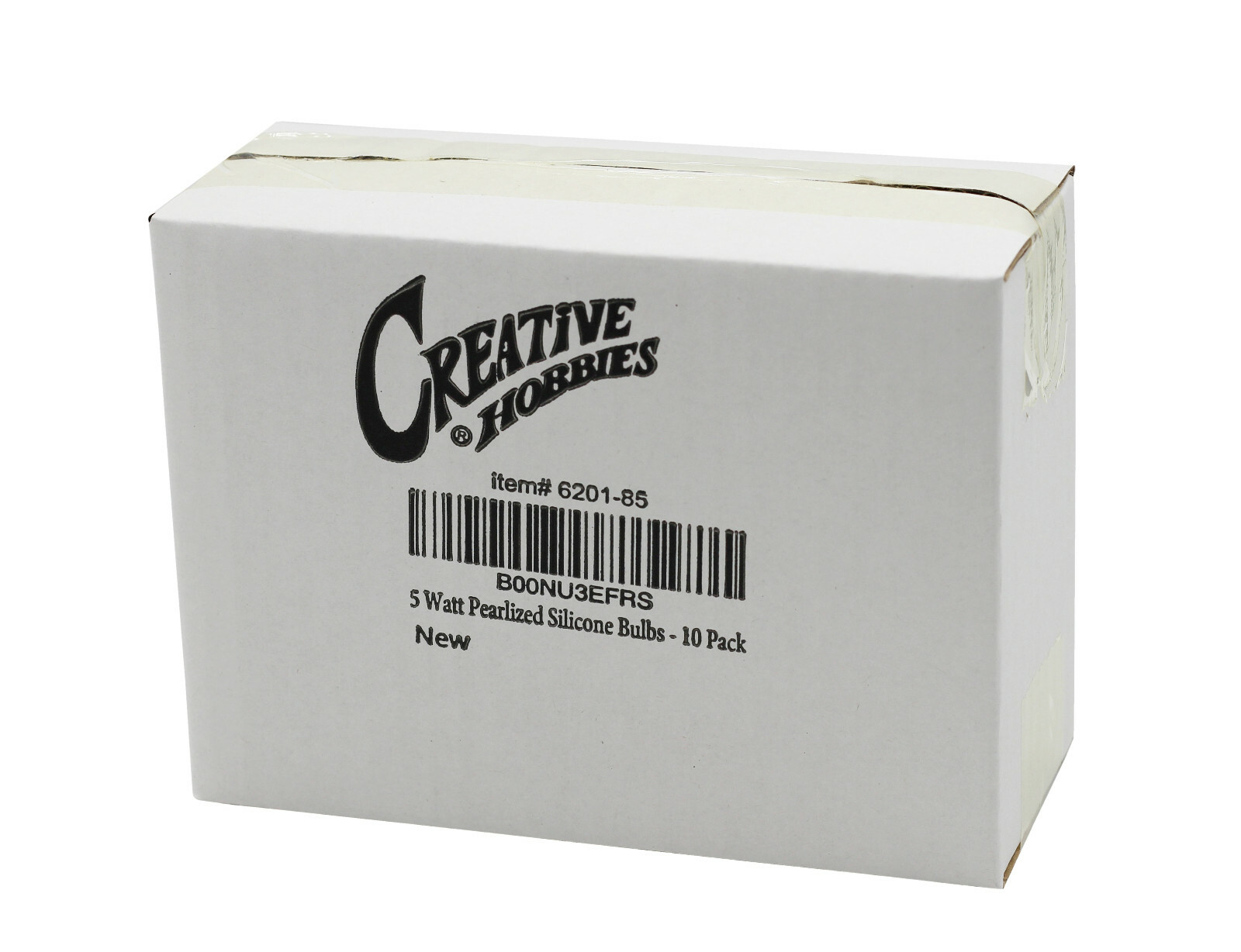 10 Pack of Pearlized Gold Silicone Dipped Light Bulbs, 5 watt, 120 volt