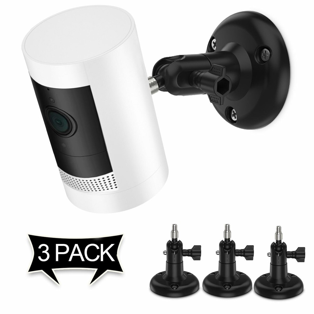 HOLACA Wall Mount for Ring Stick Up Cam Battery/ Elite HD Security Camera 3pack