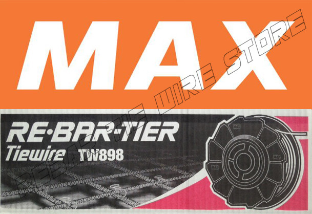 TW898 Max Rebar Tie Wire 50 Roll RB217, RB218, RB397, RB398, RB517, RB518 CASE