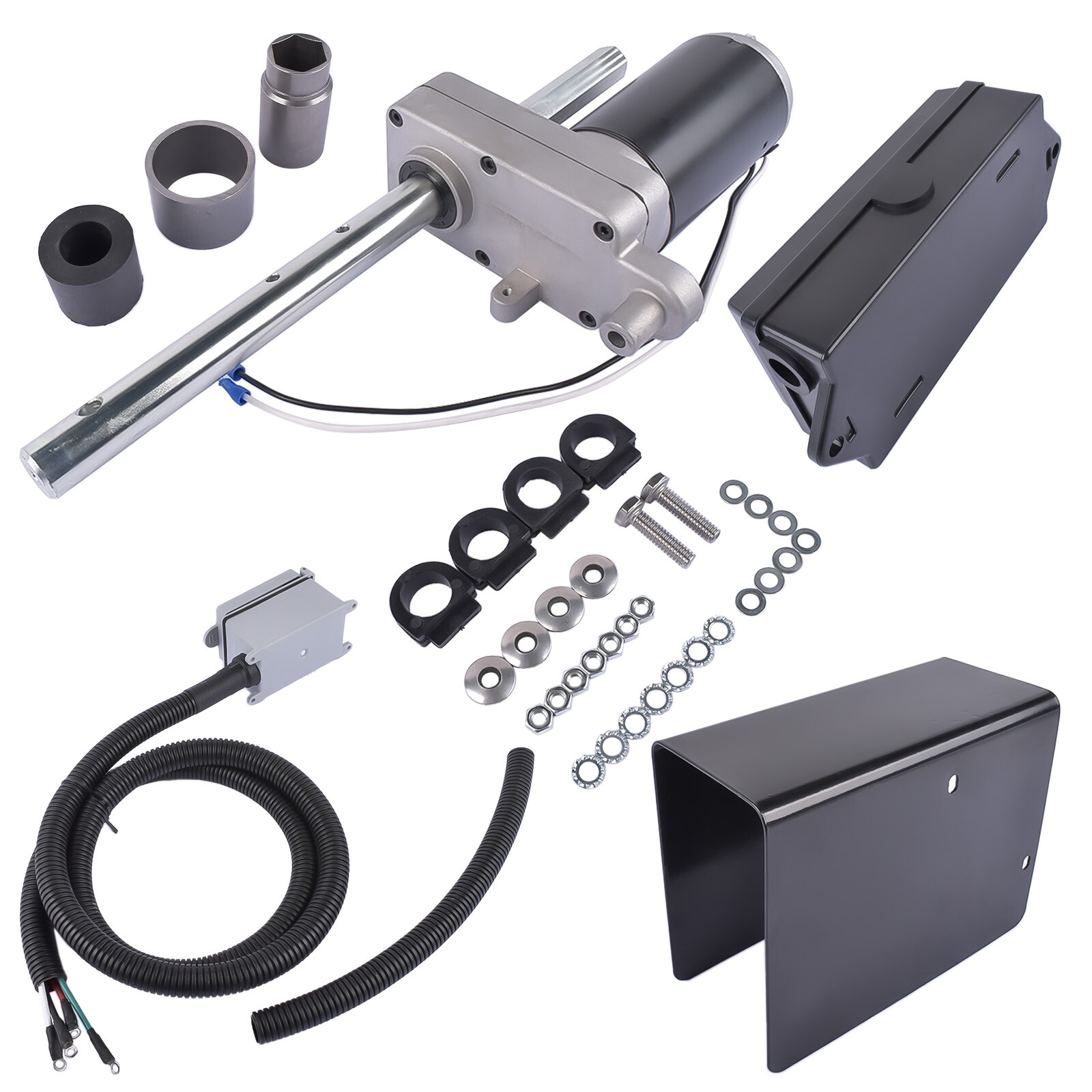 Electric Powered Trailer Jack Kit Fits for 12000 Lbs Landing Gear 1824200100