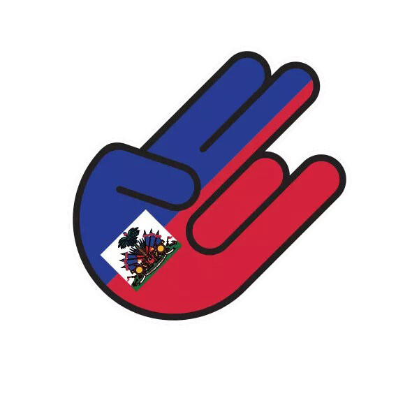 Haitian Shocker Sticker Decal