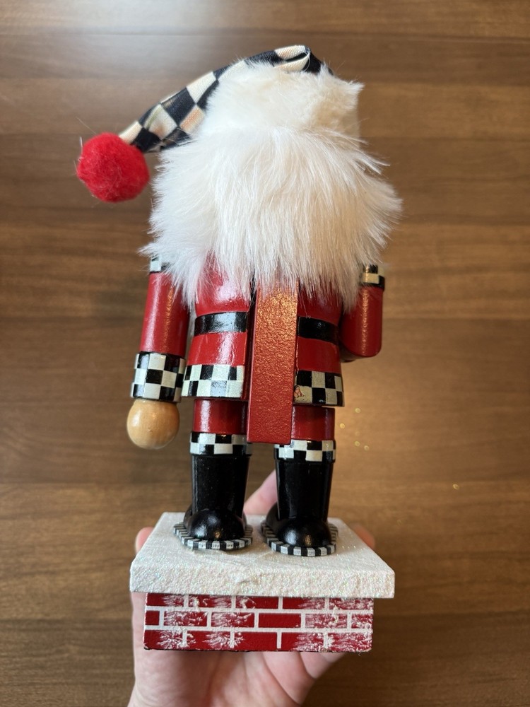 McKenzie Childs Nutcracker Christmas Decor Santa Claus
