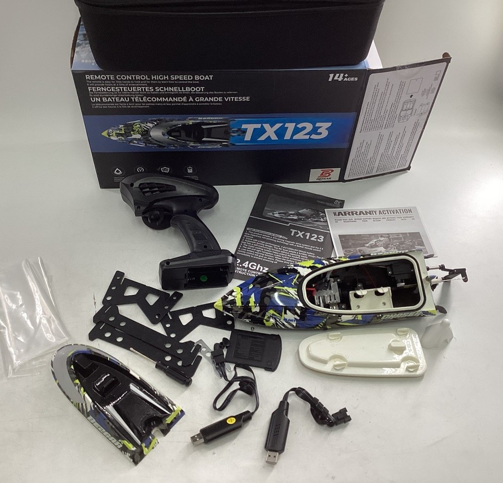 BEZGAR TX123 Remote Control Boat