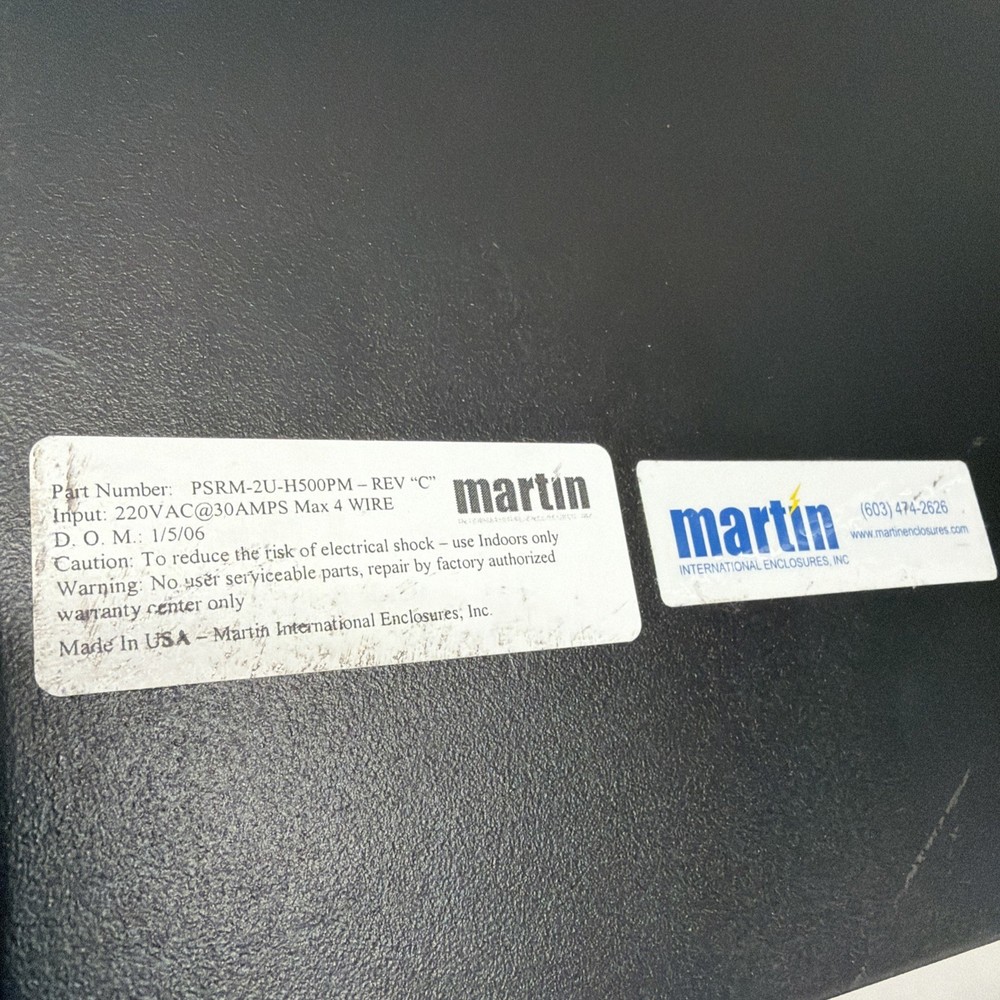 Laurel Electronics L2000RMA3 Quad RMS Voltmeter Distro ~ APC AP7111