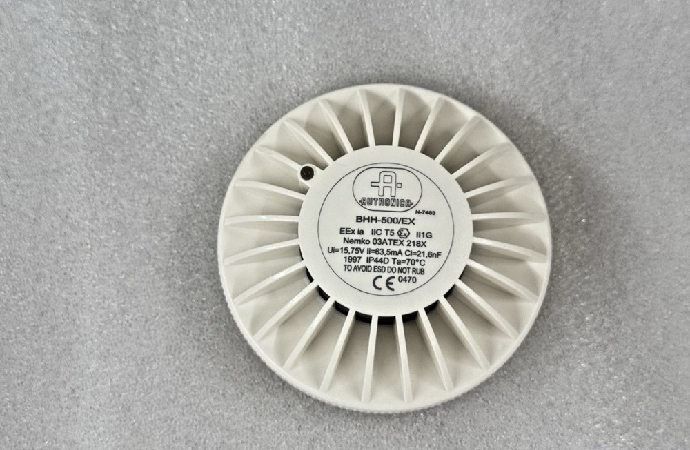 Autronica BHH-500/EX Fire & Security Smoke Detector