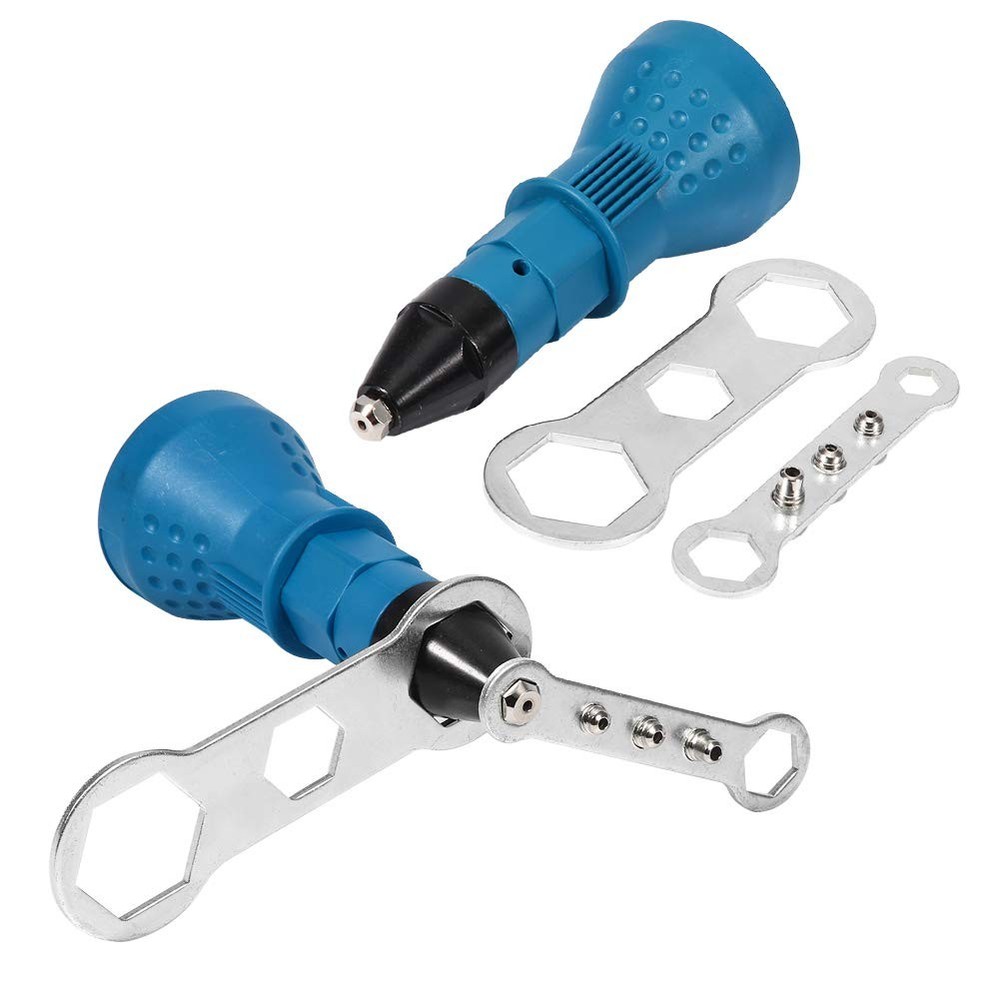 Riveting Tool, Electric Rivet Nut Gun Riveting Tool Battery Insert Nut We...