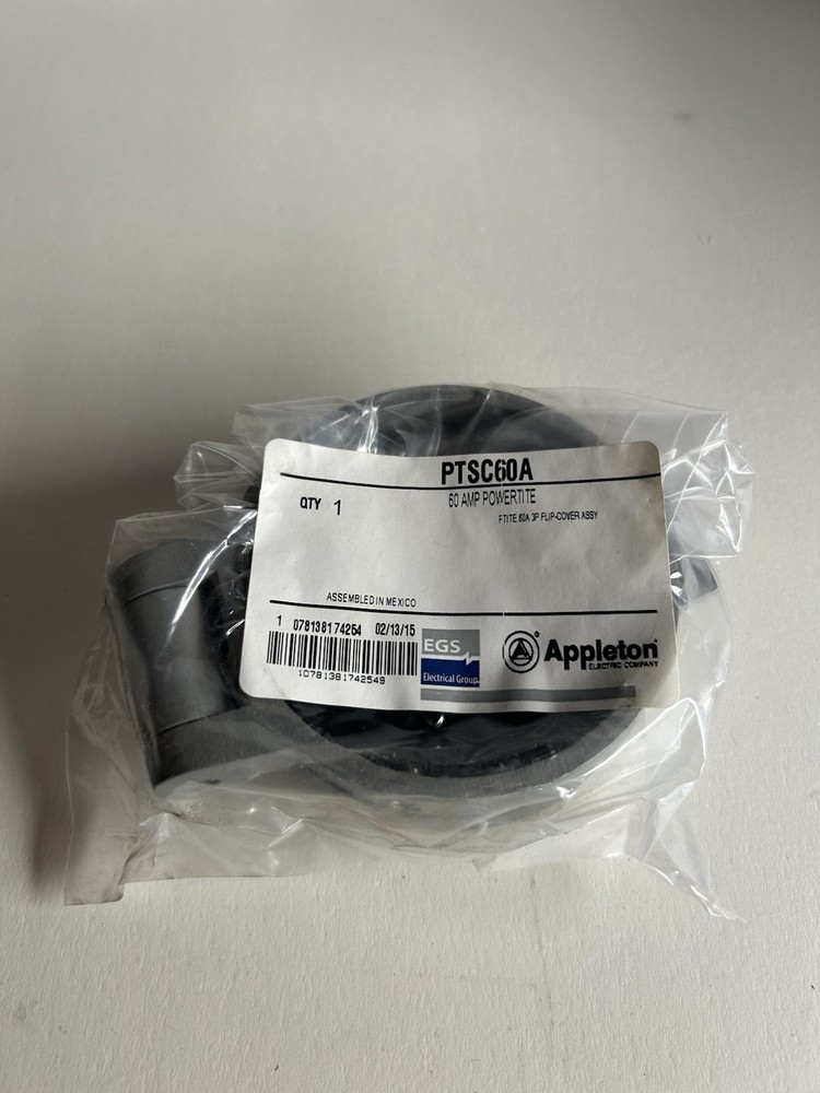 Appleton Electric PTSC60A Receptacle Spring Cover 60a