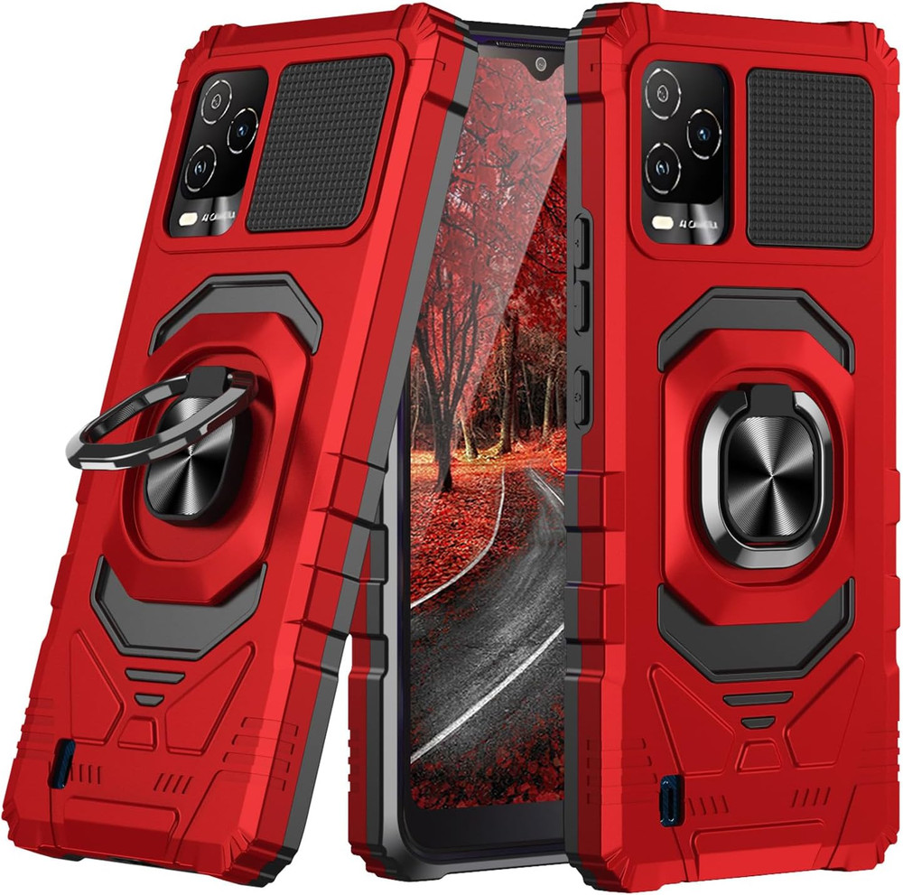 Compatible for BLU View 5 Pro B170D Case with Tempered Glass Screen Protector