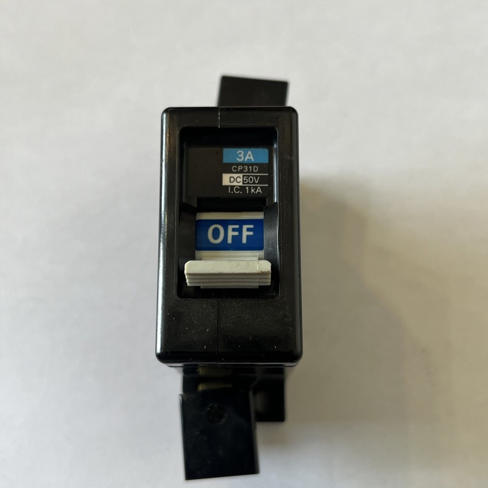 FUJI ELECTRIC CP31D-3A  DC50V Single Pull Circuit Protector (NEW) open box Qty-1