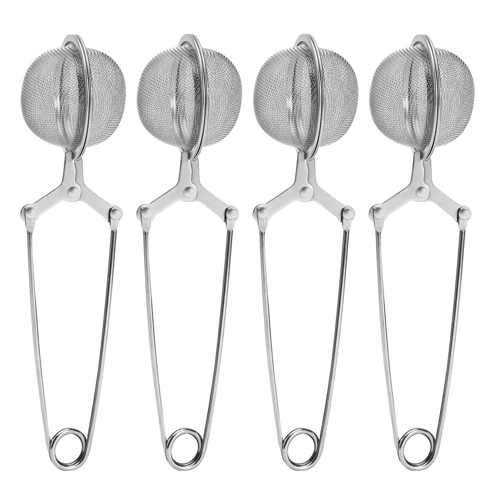 Tea Infuser Set 4 Pack Stainless Steel Loose Leaf Strainer