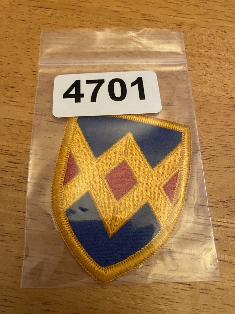 US Army 23rd Support Brigade Patch INV4701