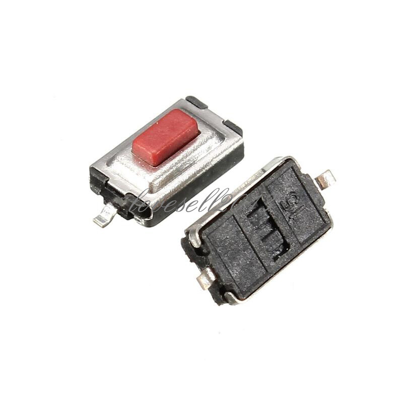 20pcs 3X6X2.5mm Tactile Push Button Switch Tact Switch Micro Switch 2 Pin SMD