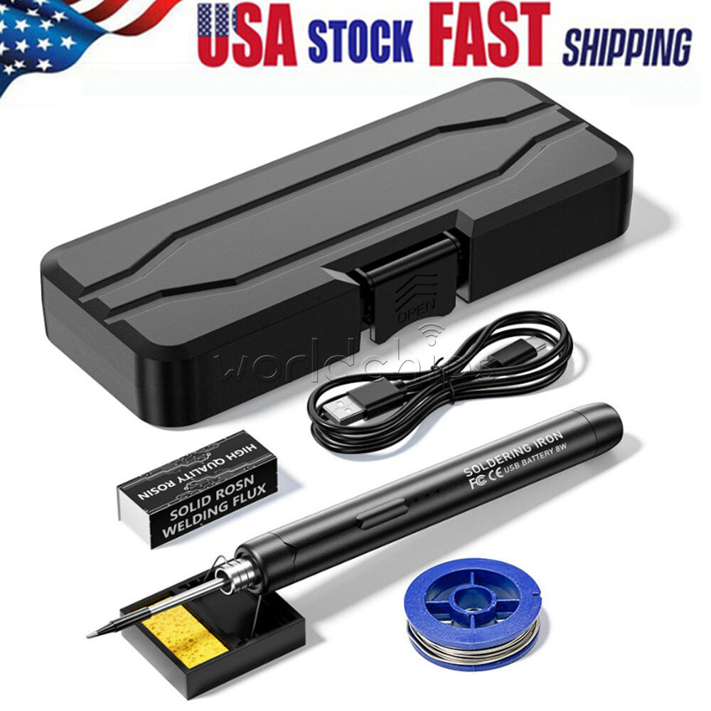 Type-C Wireless Soldering Iron Kit Portable Rechargeable Soldering Iron