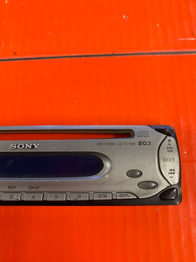 Sony CDX-S2000 Face Plate Only