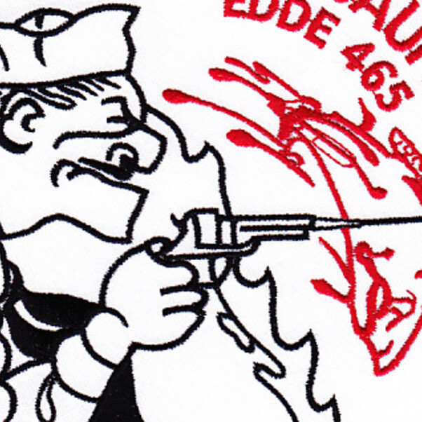 EDDE-465 USS Saufley WWII Patch