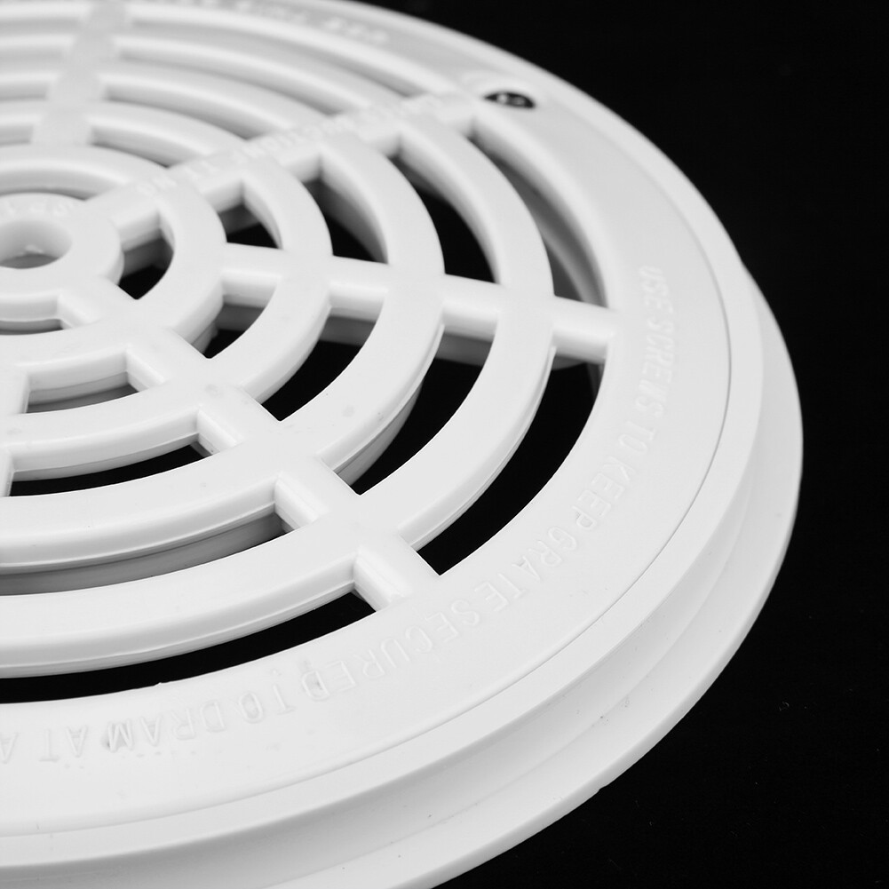 SP1030 ABS Pool Main Drain Cover with Screws Replacement for Swimming Pool