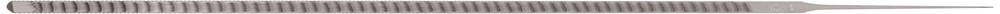 Crescent  12" Half round Second Cut Cabinet Rasp - 17751N
