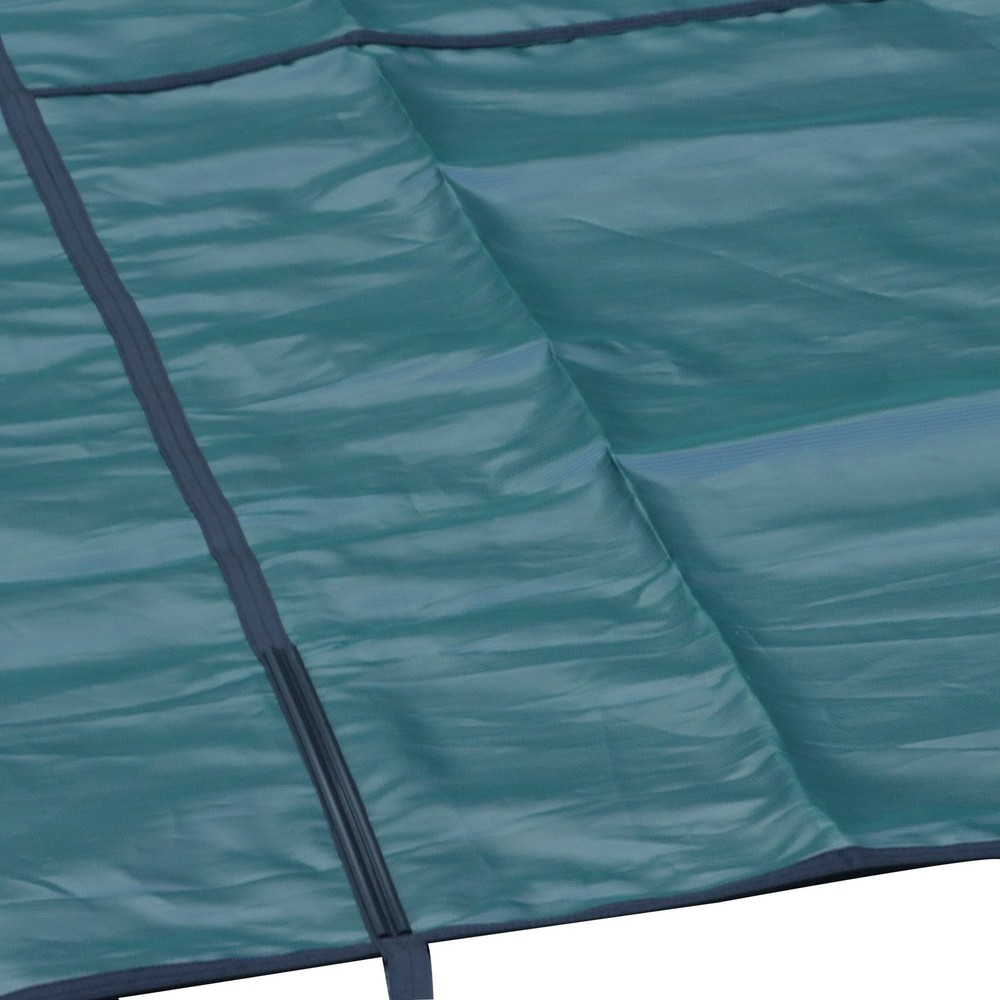 LABLT Inground Pool Cover Safety For Rectangle Swimming , Mesh Solid Pool Cover
