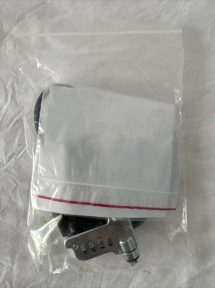 CODi Keyed 4-Digit Combination Lock with Two Keys A02029 (Black) Brand New