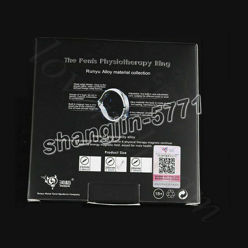 Magnetic Metal Peni Ring Adjustable Blocking Ring Delay Stretcher Exercise New