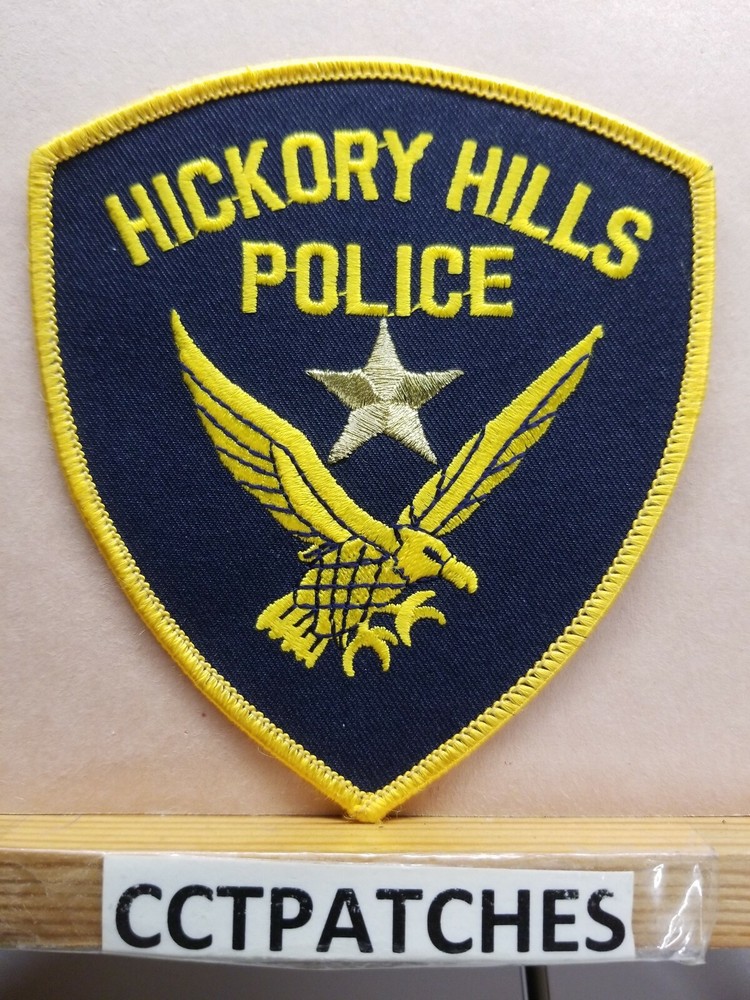 HICKORY HILLS, ILLINOIS POLICE SHOULDER PATCH IL