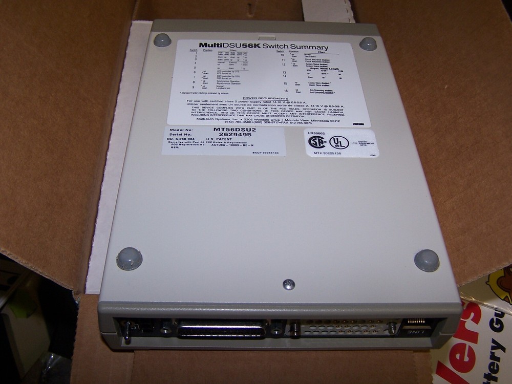 MultiTech MultiDSU56K Modem - New Old Stock