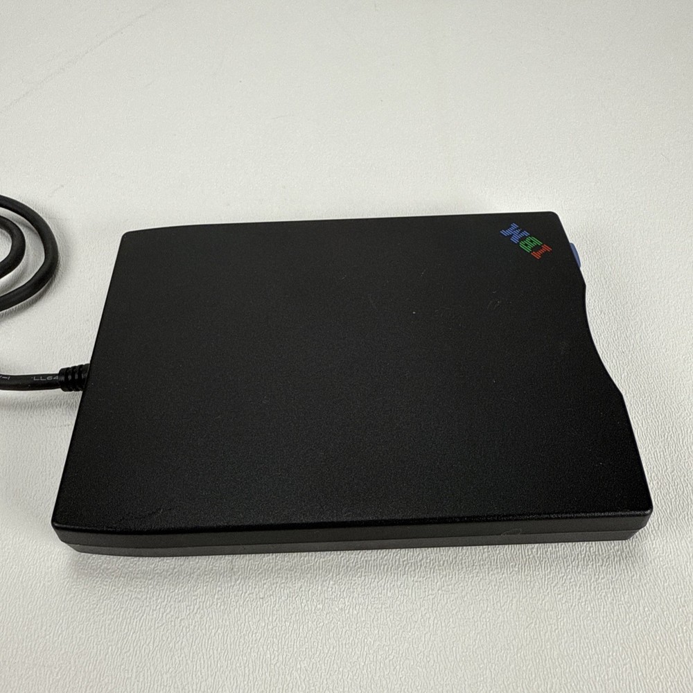 IBM Portable USB External Floppy Diskette Drive MPF82E UNTESTED - READ