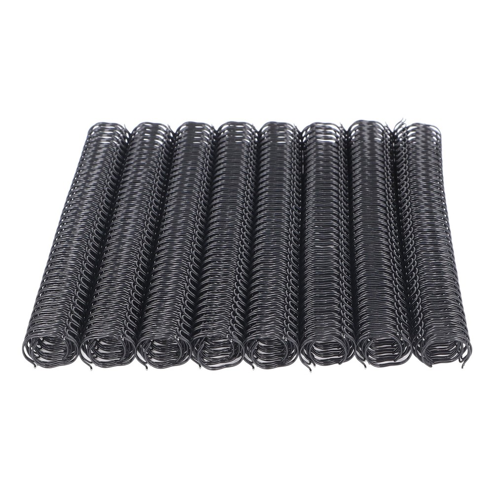 100x Double Loop Wire Binding Spines 9/16Inch 34Loop 3:1Pitch 120Sheet Capacity❀