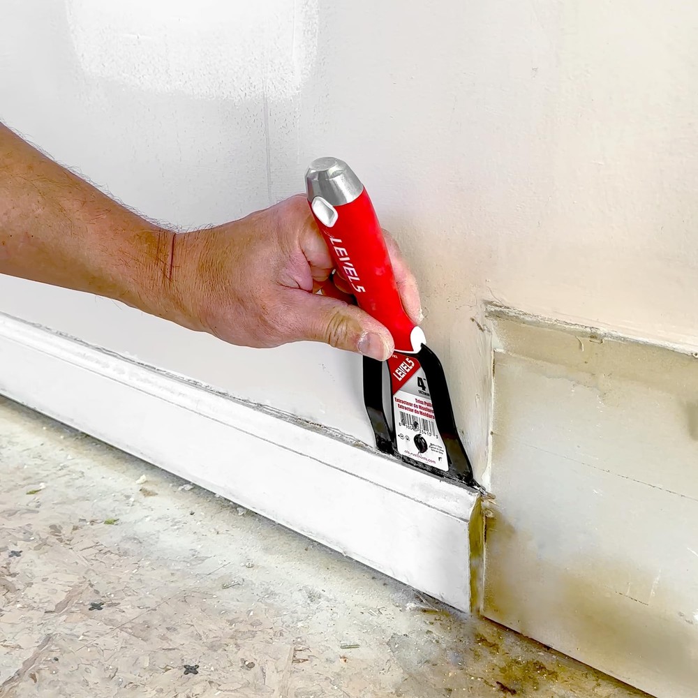 LEVEL5 4” Trim Puller & Multi-Tool | Baseboard and Removal, Caulk...