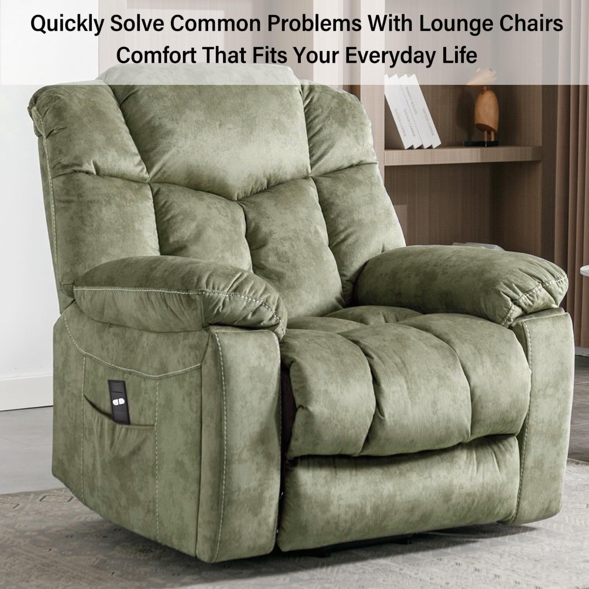 2 Button 5 Pin Recliner Remote Hand Control for Electric Power Lift Sofa Chair