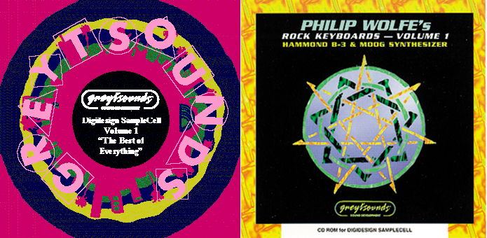 Digidesign SampleCell CD ROMs (2 Disc Set) - Formatted for Mac OSX