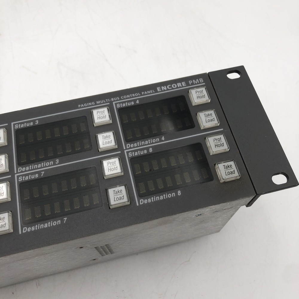USED Grass Valley Encore/Prelude PMB Control Panel POWER TESTED READ B