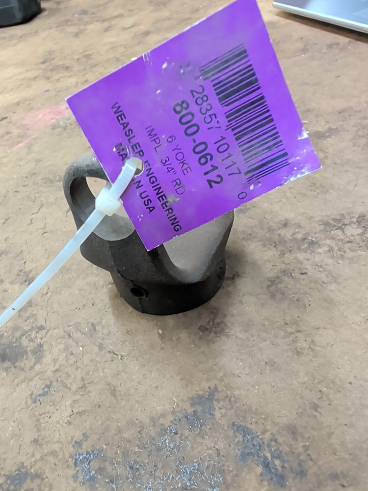 Tisco 6N123 6 IMPL Yoke 3/4" RD